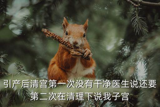 引產后清宮第一次沒有干凈醫生說還要第二次在清理下說我子宮
