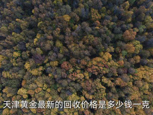 天津黃金最新的回收價(jià)格是多少錢一克