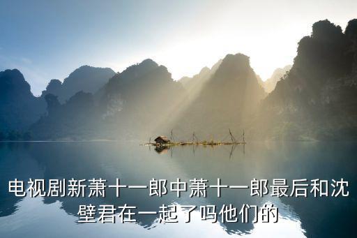電視劇新蕭十一郎中蕭十一郎最后和沈壁君在一起了嗎他們的