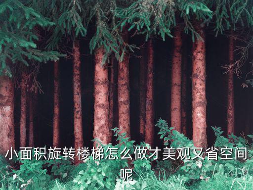 小面積旋轉樓梯怎么做才美觀又省空間呢