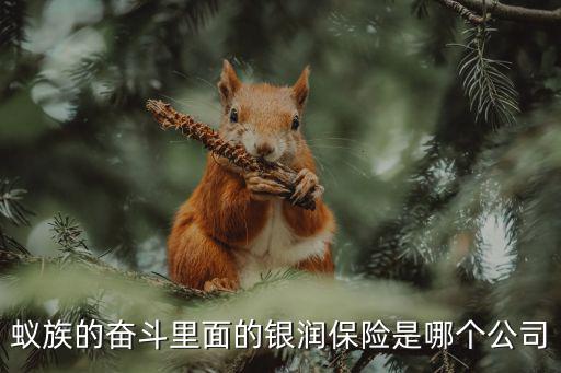 蟻族的奮斗里面的銀潤保險是哪個公司