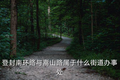 登封南環(huán)路與嵩山路屬于什么街道辦事處