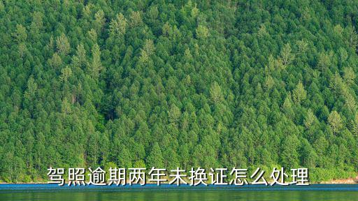 駕照逾期兩年未換證怎么處理