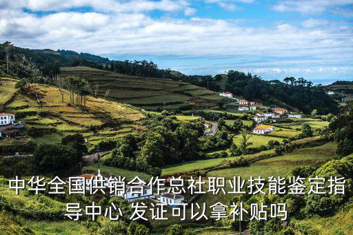職業(yè)技能鑒定補(bǔ)貼，中華全國(guó)供銷合作總社職業(yè)技能鑒定指導(dǎo)中心 發(fā)證可以拿補(bǔ)貼嗎