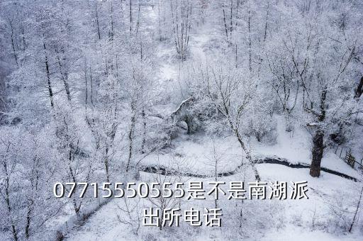 南湖派出所，羅湖區(qū)友誼大廈 是否屬于南湖派出所