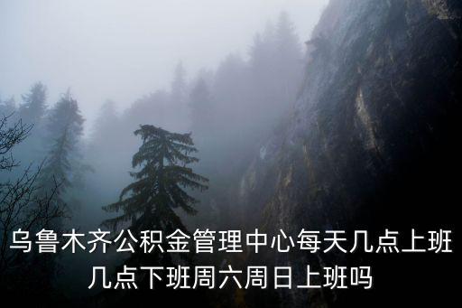 烏魯木齊公積金管理中心，烏魯木齊市住房公積金管理中心個人賬戶查詢