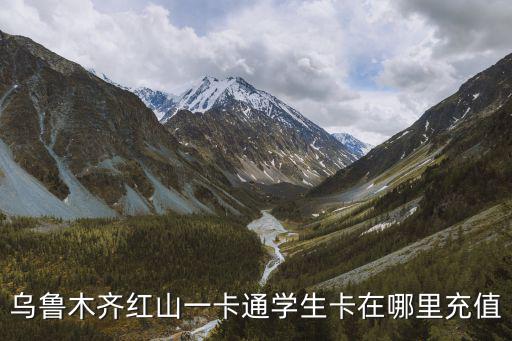 烏魯木齊紅山一卡通學(xué)生卡在哪里充值