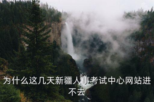 為什么這幾天新疆人事考試中心網(wǎng)站進不去