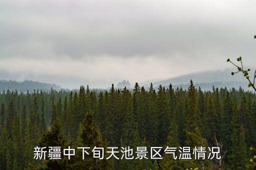新疆中下旬天池景區氣溫情況