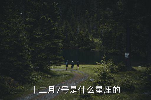 12月7號，十二月7號是什么星座的
