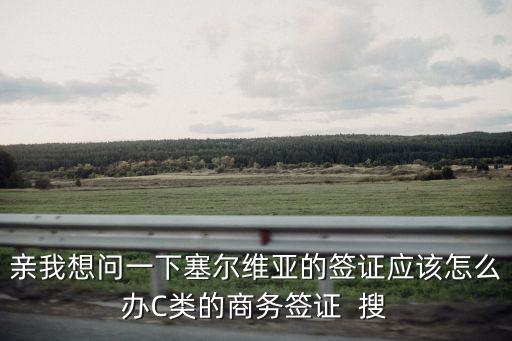親我想問一下塞爾維亞的簽證應(yīng)該怎么辦C類的商務(wù)簽證  搜