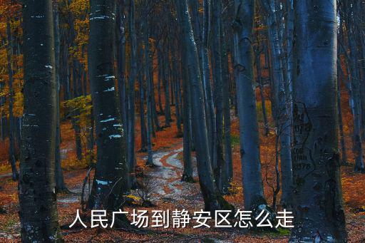 人民廣場(chǎng)到靜安區(qū)怎么走