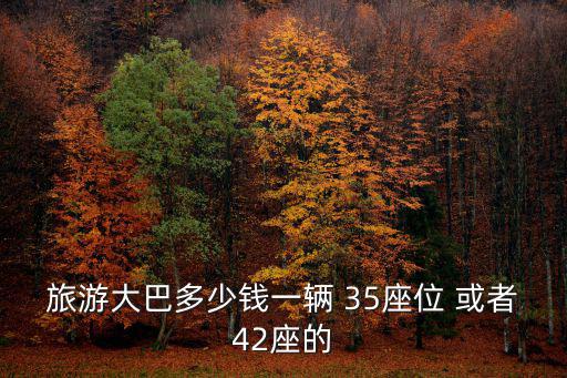 旅游巴士，旅游大巴有多少客坐類型的