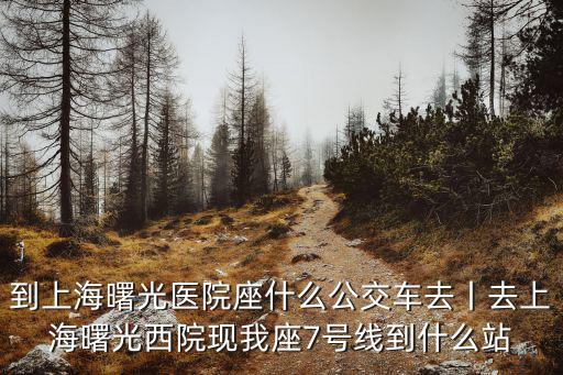 上海曙光醫院西院，到上海曙光醫院座什么公交車去丨去上海曙光西院現我座7號線到什么站