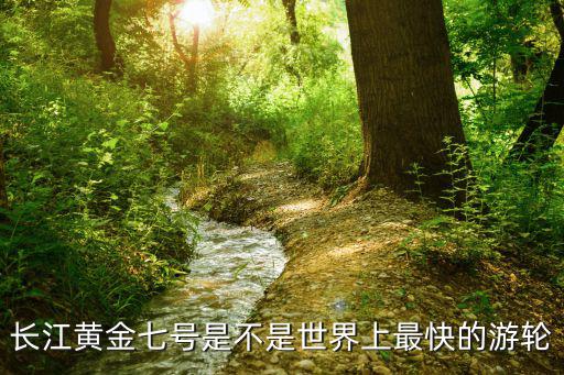 長江黃金七號是不是世界上最快的游輪