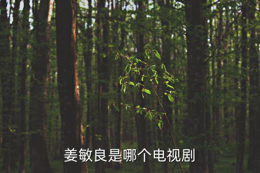 姜敏良是哪個電視劇