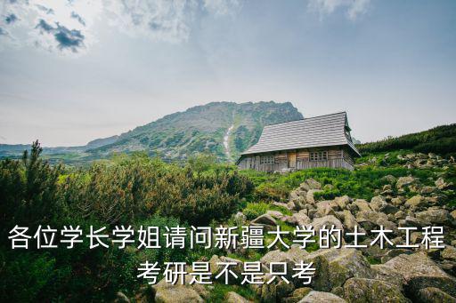 各位學長學姐請問新疆大學的土木工程考研是不是只考