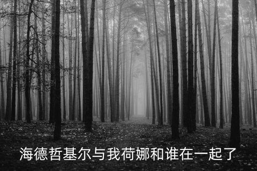 海德哲基爾與我荷娜和誰在一起了