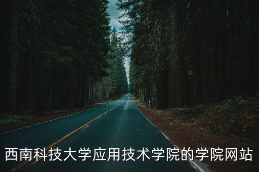 西南科技大學應用技術學院的學院網(wǎng)站