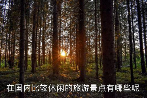 在國內比較休閑的旅游景點有哪些呢
