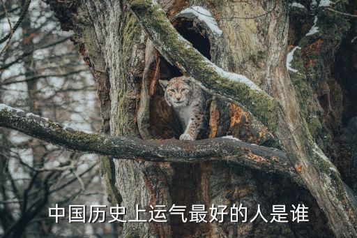 中國歷史上運氣最好的人是誰