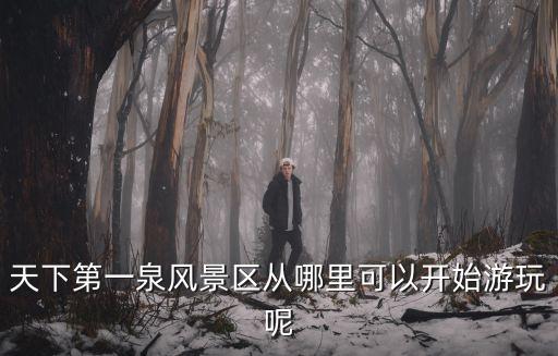 天下第一泉風景區(qū)從哪里可以開始游玩呢