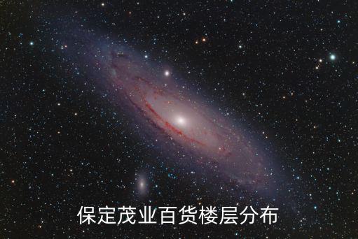 保定茂業(yè)百貨樓層分布