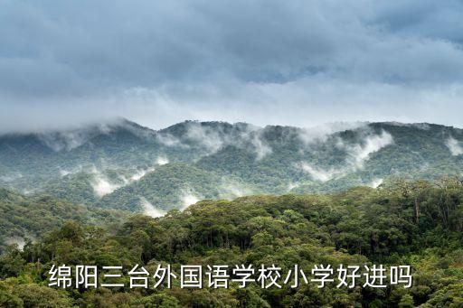 綿陽(yáng)三臺(tái)外國(guó)語(yǔ)學(xué)校小學(xué)好進(jìn)嗎