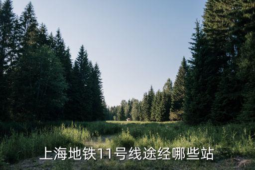 十一號線，地鐵11號線線路圖