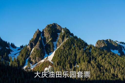 大慶油田樂園套票