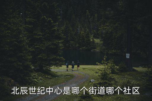 北辰世紀(jì)中心是哪個(gè)街道哪個(gè)社區(qū)