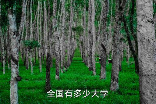 全國(guó)有多少大學(xué)