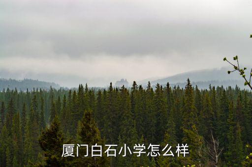 白石小學(xué)，誰(shuí)知道白石環(huán)小學(xué)