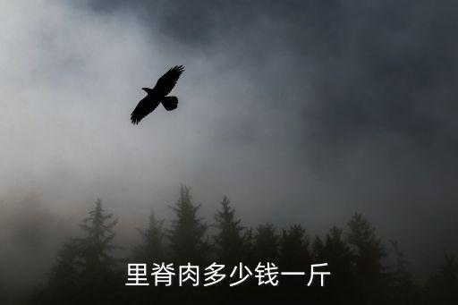 里脊肉多少錢一斤