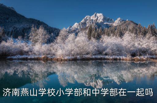 濟南燕山學(xué)校，濟南市燕山是好學(xué)校嗎