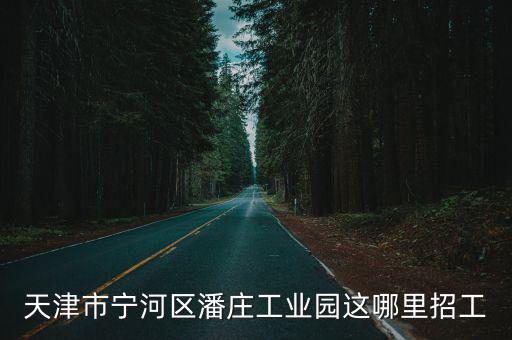 寧河招聘，天津市寧河區(qū)潘莊工業(yè)園這哪里招工