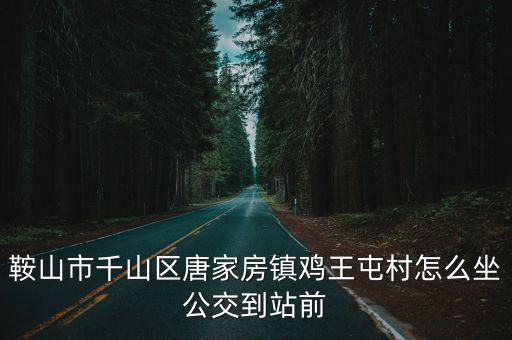 鞍山市千山區唐家房鎮雞王屯村怎么坐公交到站前