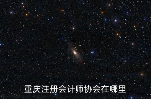 重慶注冊會計師協(xié)會在哪里