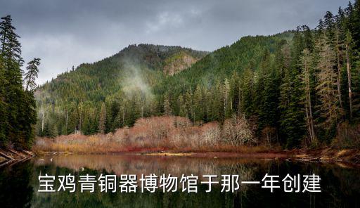 寶雞青銅器博物館于那一年創建