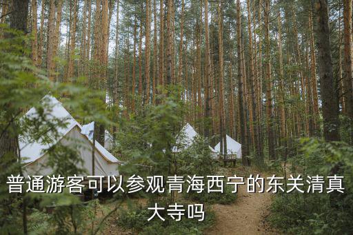 普通游客可以參觀青海西寧的東關清真大寺嗎