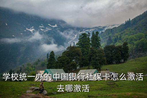 社保卡去哪里激活，社會(huì)保障卡哪里激活