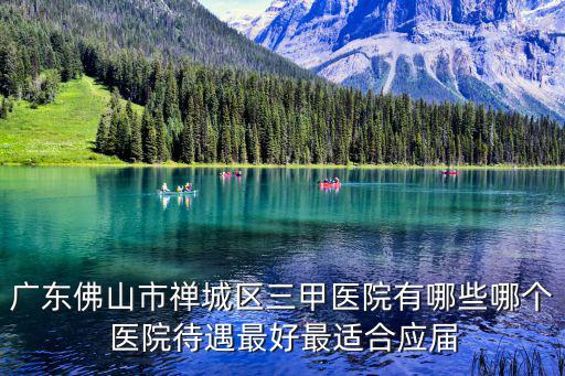 廣東佛山市禪城區三甲醫院有哪些哪個醫院待遇最好最適合應屆