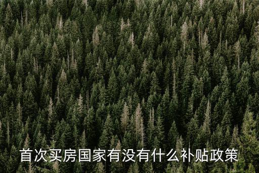 買房補貼，買房子有房屋補貼嗎