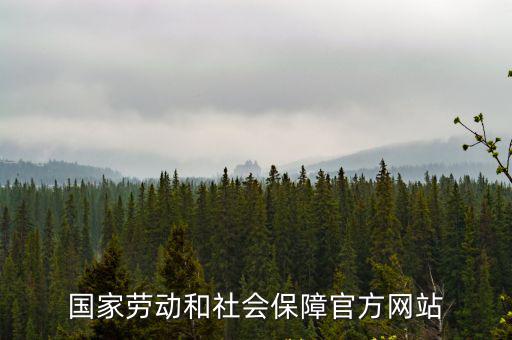國家勞動和社會保障官方網(wǎng)站
