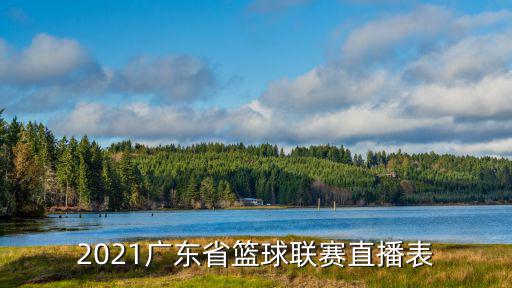 2021廣東省籃球聯賽直播表