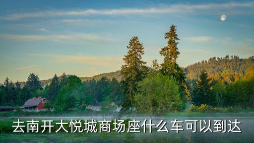 南開大悅城，南開大悅城屬于哪個街道