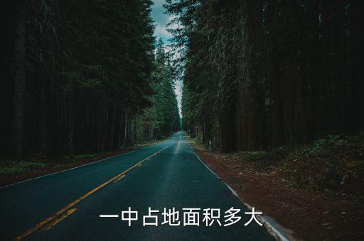 一中占地面積多大