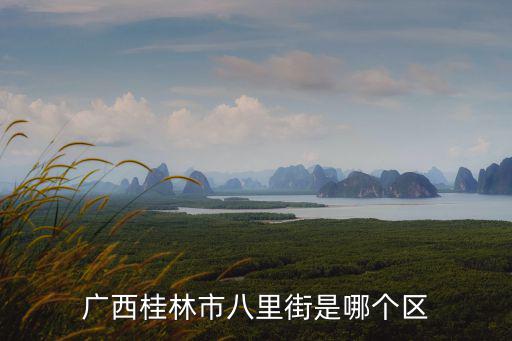 廣西桂林市八里街是哪個區
