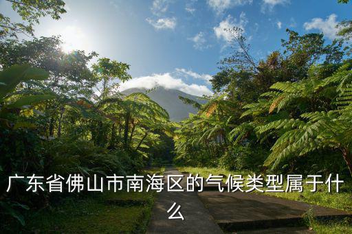 廣東省佛山市南海區(qū)的氣候類型屬于什么