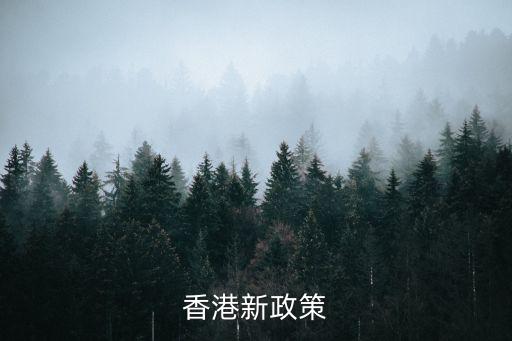 香港新政策